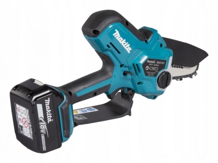 Электрическая цепная пила Makita DUC101SF 320Вт дл.шины:4"(10cm) 1аккум. 3Ач ЗУ