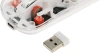 Мышь Defender Ixes MM-999 прозрачный оптическая 2400dpi silent беспров. BT/Radio USB 4but (52999)
