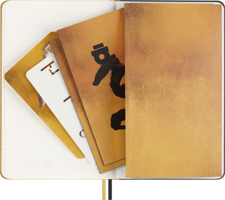 Блокнот Moleskine LE YEAR OF THE DRAGON Large 130х210мм обложка текстиль 176стр. линейка подар.кор.