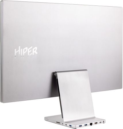 Моноблок Hiper ExpertCenter ED27 27" Full HD i5 1240P/8Gb/SSD512Gb Iris Xe/CR/noOS/kb/m/серый 1920x1