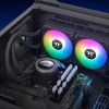 Система водяного охлаждения Thermaltake TH280 V2 Ultra EX ARGB Soc-AM5/AM4/1200/1700/1851 черный 4-pin 30.7dB Al+Cu LCD Ret (CL-W416-PL14SW-A)