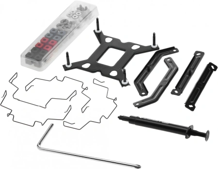 Устройство охлаждения(кулер) ID-Cooling Frozn A610 ARGB Soc-AM5/AM4/1151/1200/2066/1700 4-pin 29.9dB