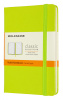 Блокнот Moleskine CLASSIC MM710C2 Pocket 90x140мм 192стр. линейка твердая обложка лайм