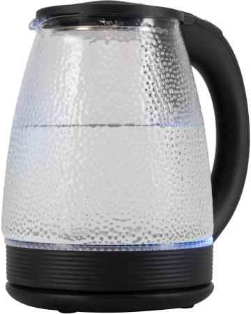 Чайник электрический Vitek VT-7003 1.7л. 2200Вт черный корпус: стекло