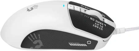 Мышь A4Tech Bloody W72 Ultra белый оптическая 20000dpi USB 6but