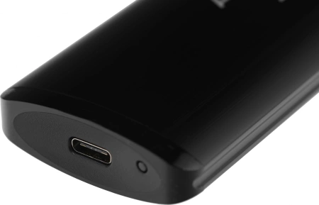 Накопитель SSD A-Data USB-C 256Gb ASE760-256GU32G2-CBK SE760 1.8" черный