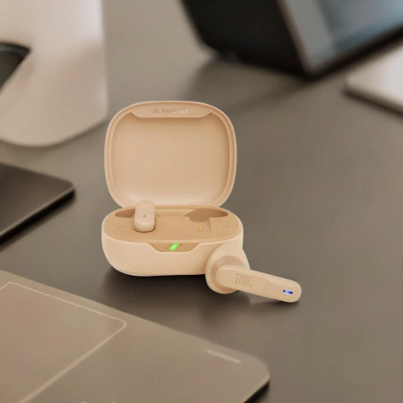 Наушники вкладыши JBL Wave Flex TWS бежевый беспроводные bluetooth