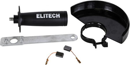 Углошлифовальная машина Elitech МШУ 101Э 900Вт 11000об/мин рез.шпин.:M14 d=125мм (E2213.023.00)