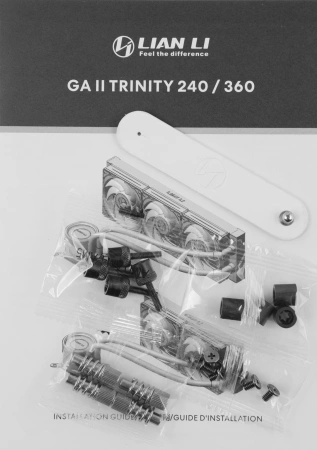 Устройство охлаждения(кулер) Lian-Li GA II Trinity 240W Al+Cu LED Ret