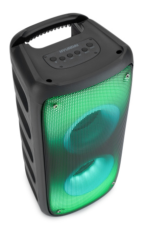 Минисистема Hyundai H-MC1230 черный 40Вт FM USB BT micro SD