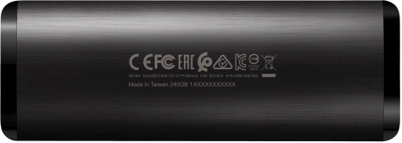 Накопитель SSD A-Data USB-C 2TB ASE760-2TU32G2-CBK SE760 1.8" черный