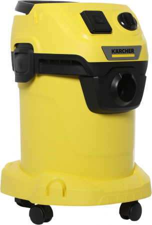 Строительный пылесос Karcher WD 3 P V-17/4/20 Workshop 1000Вт желтый