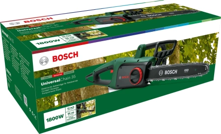Электрическая цепная пила Bosch UniversalChain 35 1800Вт дл.шины:14" (35cm) (06008B8303)