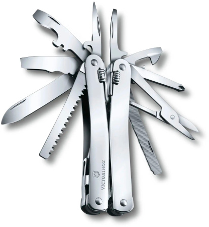 Мультитул Victorinox SwissTool Spirit X (3.0224.L) 105мм 26функц. серебристый карт.коробка