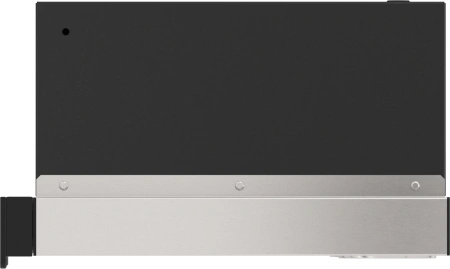 Вытяжка встраиваемая Elikor IG6514MB нержавеющая сталь/черный управление: кнопочное (1 мотор)