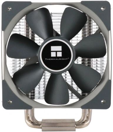 Устройство охлаждения(кулер) Thermalright Macho 120 Rev.B Soc-AM4/AM3+/1150/1151/1200/2011/2066/1700 черный 4-pin 19-25dB Al+Cu Ret (MACHO-120-B)