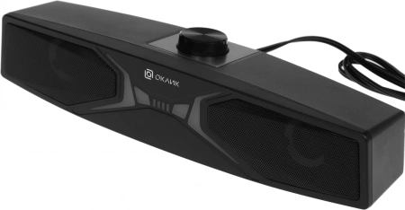 Саундбар Оклик OK-502S 2.0 6Вт черный