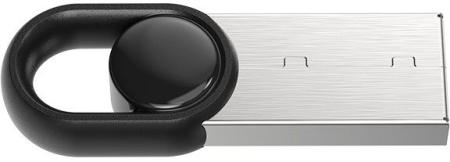 Флеш Диск Netac 16Gb UM2 NT03UM2N-016G-20BK USB2.0 серебристый/черный