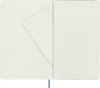Блокнот Moleskine CLASSIC SOFT QP616B35 Large 130х210мм 192стр. линейка мягкая обложка голубой