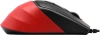 Мышь A4Tech Fstyler FM45S Air красный/черный оптическая (2400dpi) silent USB (7but)