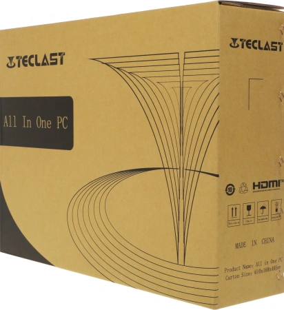 Моноблок Teclast M24 Air 23.8" Full HD i5 12400 (2.5) 16Gb SSD512Gb UHDG 730 Windows 11 Professional GbitEth WiFi BT 120W клавиатура мышь Cam черный 1920x1080