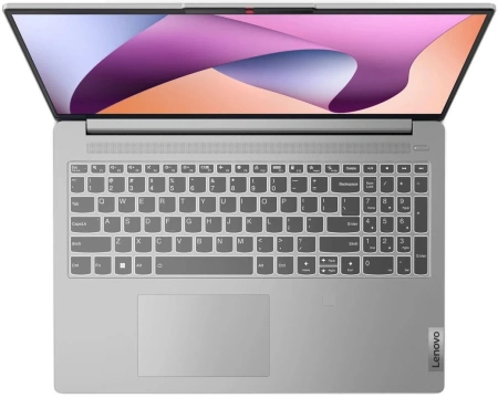 Ноутбук Lenovo IdeaPad Slim 5 16ABR8 Ryzen 7 7730U 16Gb SSD1Tb AMD Radeon 16" IPS WUXGA (1920x1200) noOS grey WiFi BT Cam (82XG0098RK)