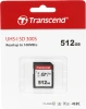Флеш карта SDXC 512Gb Class10 Transcend TS512GSDC300S w/o adapter