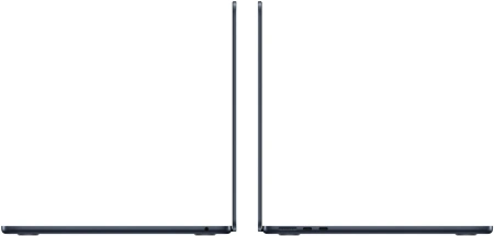 Ноутбук Apple MacBook Air A3113 M3 8 core 16Gb SSD512Gb/10 core GPU 13.6" Liquid Retina (2560x1664) Mac OS midnight WiFi BT Cam (MXCV3LL/A)