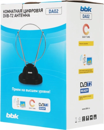 Антенна телевизионная BBK DA02 пассивная