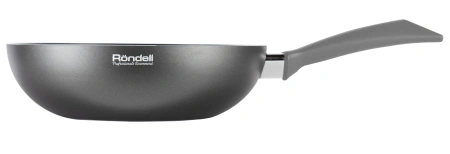Сковорода ВОК (WOK) Rondell Strike RDA-1398 круглая 28см покрытие: Xylan Plus ручка несъемная (без крышки) серый