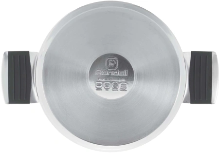 Кастрюля Rondell Normanne RDS-1813 3.1л. d=20см (с крышкой) стальной