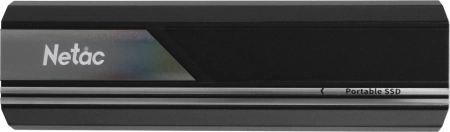 Накопитель SSD Netac USB-C 500GB NT01ZX10-500G-32BK ZX10 1.8" черный
