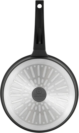 Сковорода Rondell Walzer RDA-768 круглая 26см покрытие: TriTitan ручка несъемная (без крышки) черный