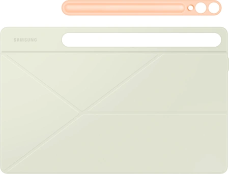 Чехол Samsung для Samsung Galaxy Tab S9+/S9 FE+ EF-BX810POEGRU поликарбонат/полиуретан оранжевый