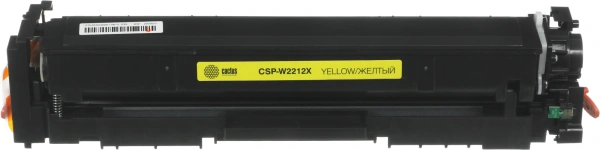 Картридж лазерный Cactus CSP-W2212X 207X желтый (2450стр.) для HP M255/MFP M282/M283