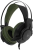 Наушники с микрофоном A4Tech Bloody J450 черный/зеленый 1.8м мониторные оголовье (J450)