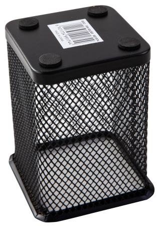 Подставка Deli E9174 для письменных принадлежностей черный металл сетка