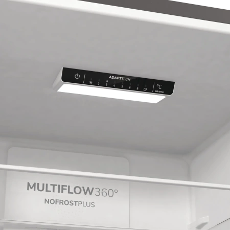 Холодильник Gorenje NRK6201PS4 серебристый металлик (двухкамерный)