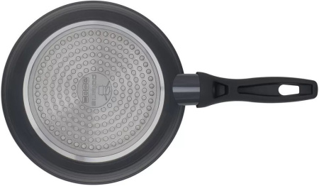 Сковорода Polaris Canto 26F круглая 26см покрытие: Pfluon ручка несъемная (без крышки) серый (019125)