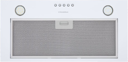 Вытяжка встраиваемая Maunfeld Crosby Power 50 белый управление: кнопочное (1 мотор)