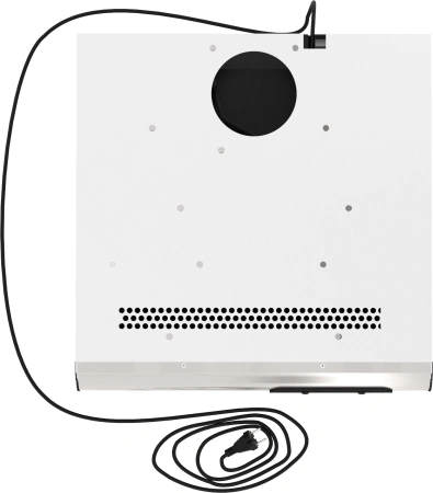 Вытяжка козырьковая Elikor Europa 50П-290-П3Л белый управление: ползунковое (1 мотор)