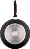 Сковорода ВОК (WOK) Rondell Tierno RDA-1581 круглая 28см покрытие: Xylan Plus ручка несъемная (с крышкой) черный