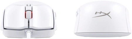 Мышь HyperX Pulsefire Haste 2 белый оптическая (26000dpi) USB (5but)