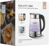 Чайник электрический Galaxy Line GL 0561 1.7л. 2200Вт серебристый корпус: стекло/пластик (ГЛ0561)