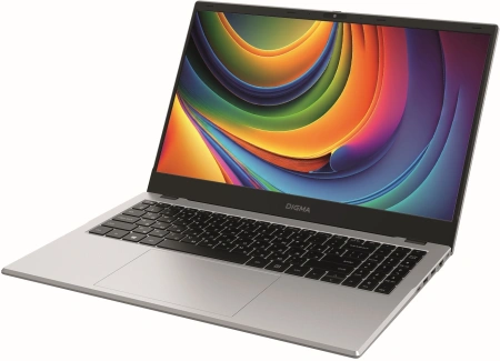 Ноутбук Digma EVE C5802 N100/8Gb/SSD256Gb/15.6"/IPS/FHD/W11Pro/silver/5900mAh
