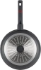 Сковорода Rondell Stripes RDA-1614 круглая 28см покрытие: Xylan Plus ручка несъемная (без крышки) серый