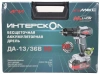 Дрель-шуруповерт Интерскол ДА-13/36В 50 аккум. патрон:быстрозажимной (кейс в комплекте) (851.2.2.70)