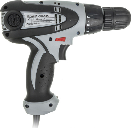 Дрель-шуруповерт Ресанта СШ-550-1 550Вт патрон:быстрозажимной (75/16/2)