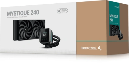 Система водяного охлаждения Deepcool Mystique 240 Soc-AM5/AM4/1151/1200/1700 4-pin Al LED Ret