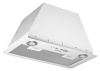 Вытяжка встраиваемая Hyundai HBB 6035 W белый управление: кнопочное (1 мотор)